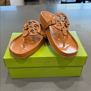 Tory Burch Miller Cloud Sandals Size 8